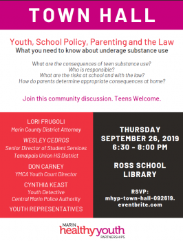 What you need to know about underage substance use. Join the discussion on September 26, 2019.